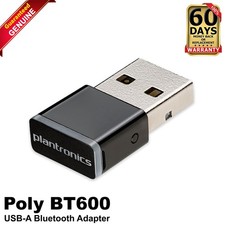 Poly BT600 Bluetooth USB Type-A Adapter Dongle for Headsets Black 85Q81AA