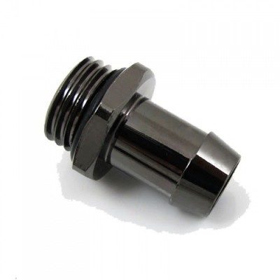 XSPC Anschluss gerade G1/4 Zoll AG auf 10mm ID - chrome schwarz