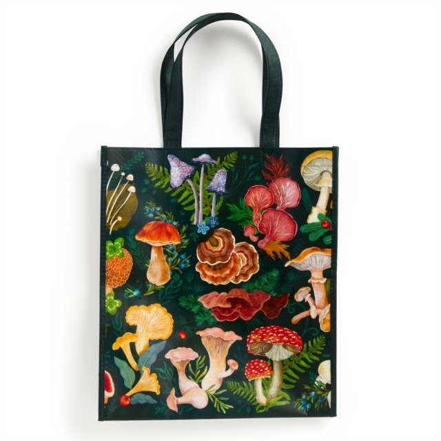 World of Mushrooms Reusable Shopping Bag by Galison (Tote bag)
