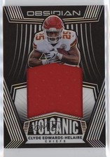 2020 Panini Obsidian Volcanic Material /100 Clyde Edwards-Helaire #VM-12 b8r