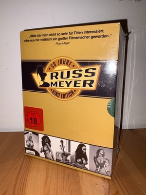 RUSS MEYER - 50 Jahre Kino Edition - 7 DVD mit Super Mega Vixens Up - FSK 18 NEU