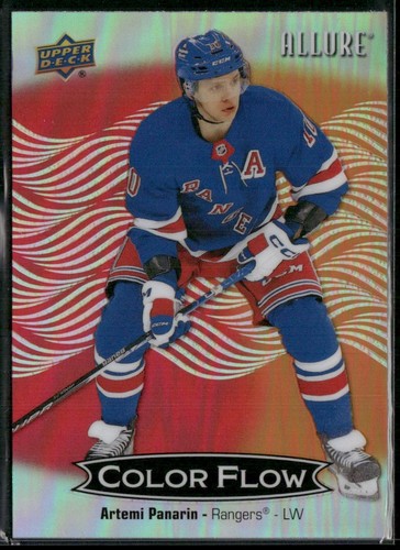 2024-25 Upper Deck Allure Color Flow RED-ORANGE #CFL-8 Artemi Panarin