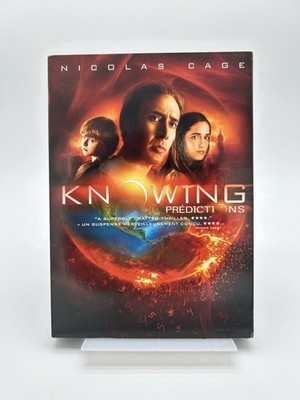 Knowing (DVD, 2009) Nicolas Cage (Widescreen) W/ Slipcover