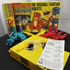 Vintage 2012 Mattel Game Rock em Sock em Robots Working and Tested