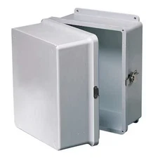 Wiegmann Hw-J141212xd Padlockable Hasp Electrical Enclosures, 13-1/2 In H,