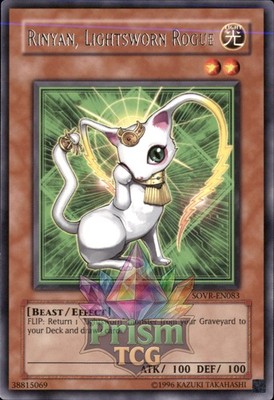 Rinyan, Lightsworn Rogue Rare SOVR-DE083 Yugioh