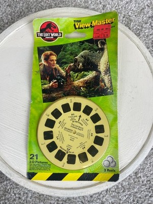 Vintage 1997 Tyco View Master The Lost World Jurassic Park Reels