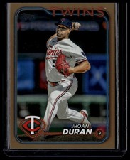 2024 Topps Jhoan Duran Gold Minnesota Twins #/2024