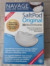     Navage Nasal System Original Saltpods 30 pods Brand New Sealed Salt Pods    