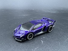 Hot Wheels Lamborghini Veneno Purple PR5 2021 HW Exotics 5 Pack Great Loose