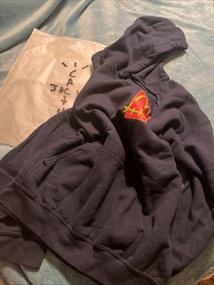 Travis Scott Cactus Jack Up All Night Sticker Hoodie McDonald's Size Medium