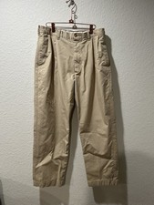 Vintage Filson Pleated Chino Trousers Made in USA