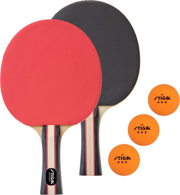 Performance 2 or 4 Player Table Tennis Set   USATT Approved Rackets and 3-Star B
