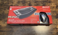 Microsoft Wireless Laser Desktop 6000 Comfort...