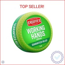 O'Keeffe's Working Hands Hand Cream for Extreme Dryness - 3.4 oz Jar 1 Pack -