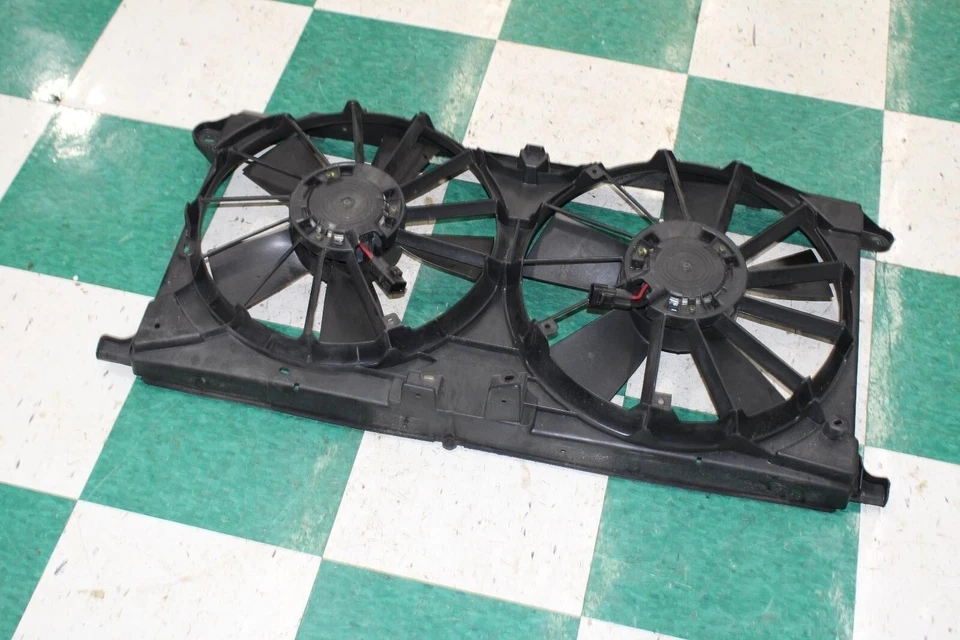 18-21 Navigator 3.5L Electric Engine Dual Cooling Fan Motor Assembly OEM WTY OE Foto 3 de 4