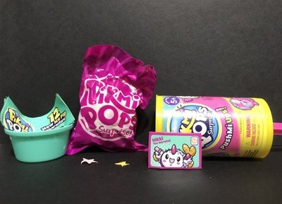 Pikmi Pops Surprise Pushmi Ups Nikki The Narwhal Plush Scented New