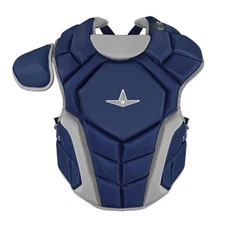 All-Star Top Star Intermediate 12-16 NOCSAE Baseball Chest Protector - Navy