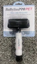 BaByliss PRO PET Small Long-Pin Slicker Brush (BPPSLS) - NEW IN PACKAGE