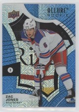 2021-22 Upper Deck Allure Rookies Blue Line 16/35 Zac Jones #139 13bh