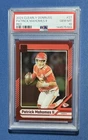 2024 Panini Clearly Donruss Patrick Mahomes Red 96/99 PSA 10 Chiefs #27