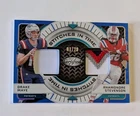 2024 Certified Stitches in Time Dual Drake Maye /Rhamondre 3 CLR Relic #'d 1/20