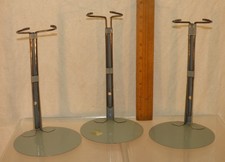 Vintage 3 Kaiser Display Stand 12" to 18" Doll 7" to 11" Waist Height 2501 Lot B