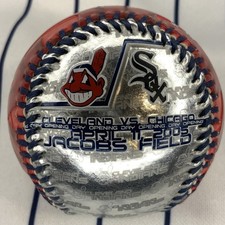 Cleveland Indians 2005 Opening Day Jacob’s Field Rawlings Souvenir Baseball Ball