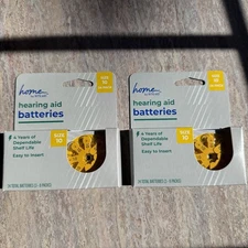 New Rite Aid Size 10 Hearing Aid Batteries 2 Packs of 24 Best By 3/2027  1.4V