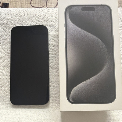 Apple iPhone 15 Pro 128GB Schwarz iOS Smartphone ohne Simlock, gebraucht handy