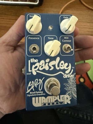 Wampler Pedals PaisleyDrive Overdrive Guitar Effect Pedal
