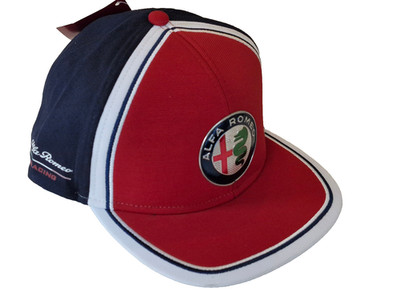 ALFA ROMEO Racing Base-Cap mit Logo-auf der Front Baumwoll-Cap Unisex
