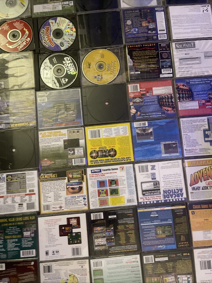 Vintage PC Games, CD-ROM, Microsoft, Game manuals, Lot 45 + Discs | eBay