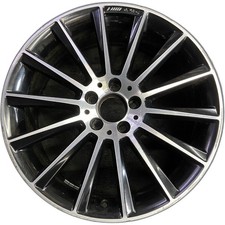 Mercedes-benz 19x7.5 C-class BLACK FRONT Wheel OEM Rim Factory Stock 2015-2016