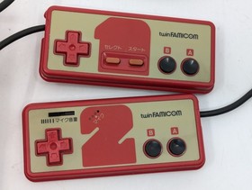 Sharp Twin Famicom AN-500R Red/Black | New Belt | Fully Tested 5 Games