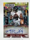 2024 Panini Contenders Optic-Rookie Ticket Auto Michael Penix Jr. Gold Prizm /10