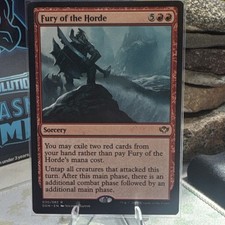 Fury of the Horde 030 Duel Decks: Speed vs. Cunning Rare Regular Sorcery Red MTG