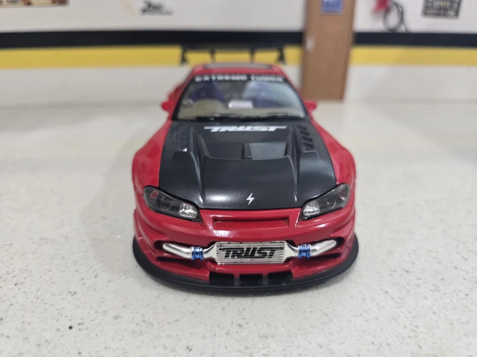 Kentoys Extreme Tuner 1:24 Scale Diecast Car Nissan Silvia S15 Red - Image 4 of 4