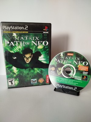 The Matrix PATH of NEO (Sony PlayStation 2, 2004) RUS,ENG version