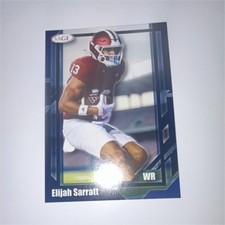 2023 SAGE Elijah Sarratt #143 Indiana Football Sports Trading Card blue border 