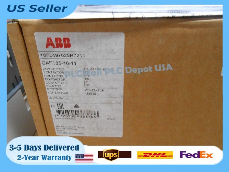 ABB contactor GAF185-10-11 100-250V AC/DC brand new