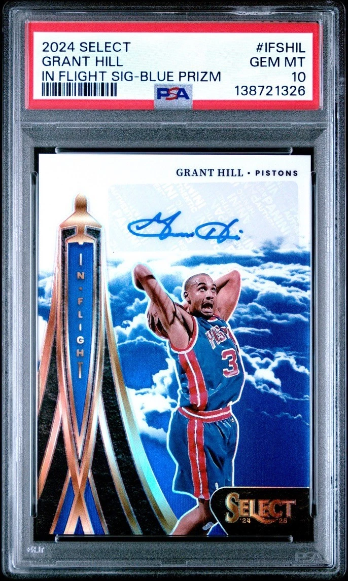 Grant Hill Basketball Autographed Sports Trading Cards