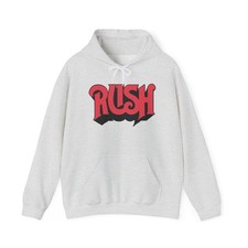 Rush Vintage Hoodie Classic Rock Unisex Heavy Blend  Hooded Sweatshirt