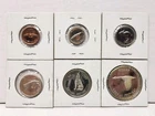 Canada 1867-1967 Centennial 1 Cent - Dollar  80% Silver - Canadian Coin Lot of 6