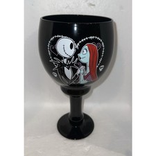Disney's Tim Burton  s The Nightmare Before Christmas Jack Sally GlassGoblet 40oz