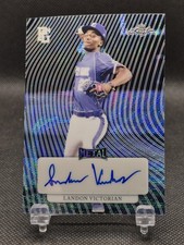 2023 Leaf Perfect Game Landon Victorian Metal Platinum Proof Auto #1/1