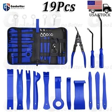 Interior Dash Part Remover Set Plastic Installer Pry Tool Kit Trim Removal Wedge