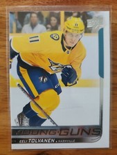 2018 19 Upper Deck Eeli Tolvanen Young Guns #217 Nashville Predators!