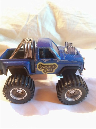 SWAMP RAT Vintage TootsieToy Lifted Monster Truck Diecast Custom FORD F-150 F - Picture 2 of 5
