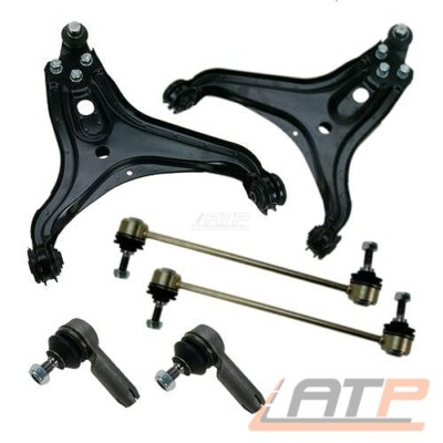 2x QUERLENKER 2x SPURSTANGENKOPF 2x KOPPELSTANGE VORN FÜR AUDI 80 B3 1.8+2.0 B4